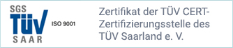 TÜV Zertifikat